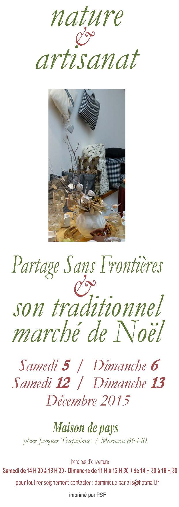 Marchés de Noël de Mornant