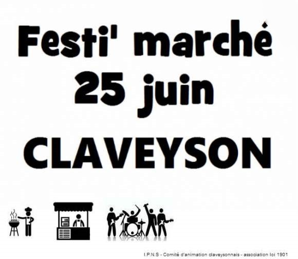 Festi’marché à Claveyson