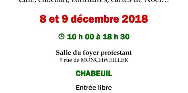 Marché de Noël solidaire de Chabeuil