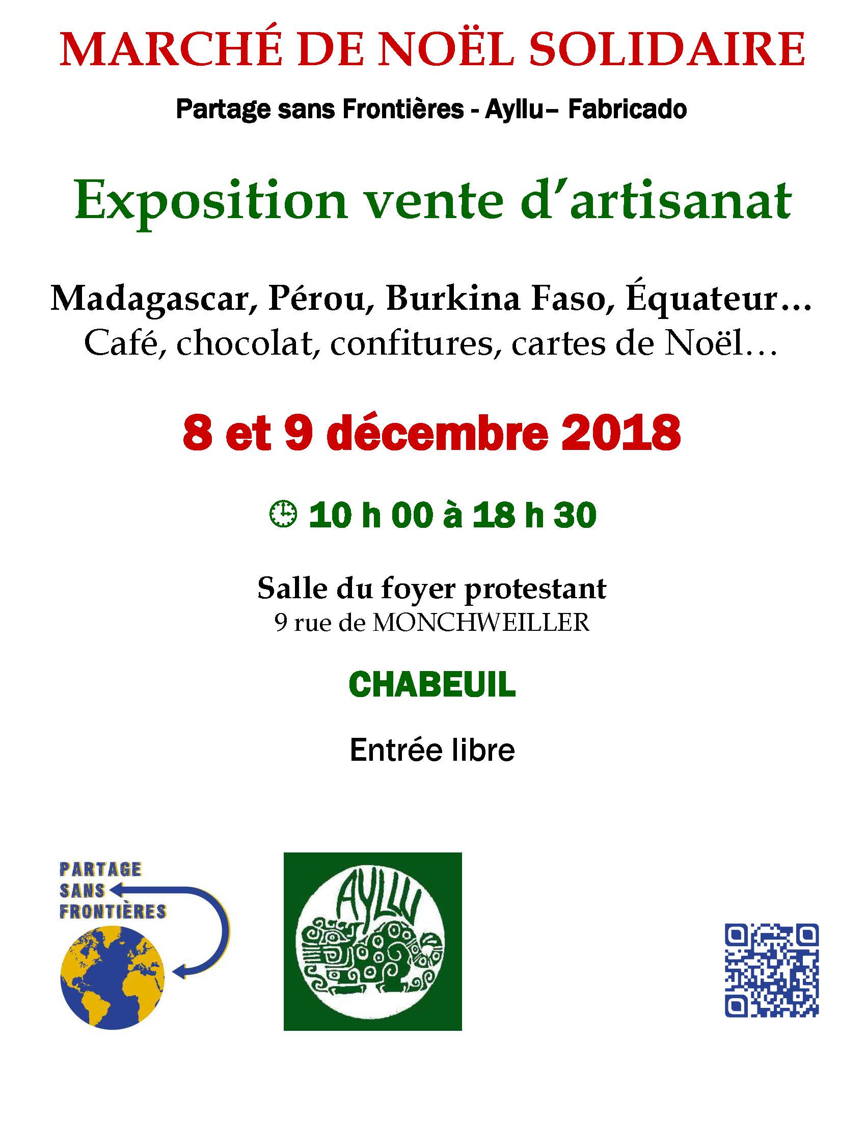 Marché de Noël solidaire de Chabeuil