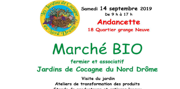 Marché de Cocagne à Andancette