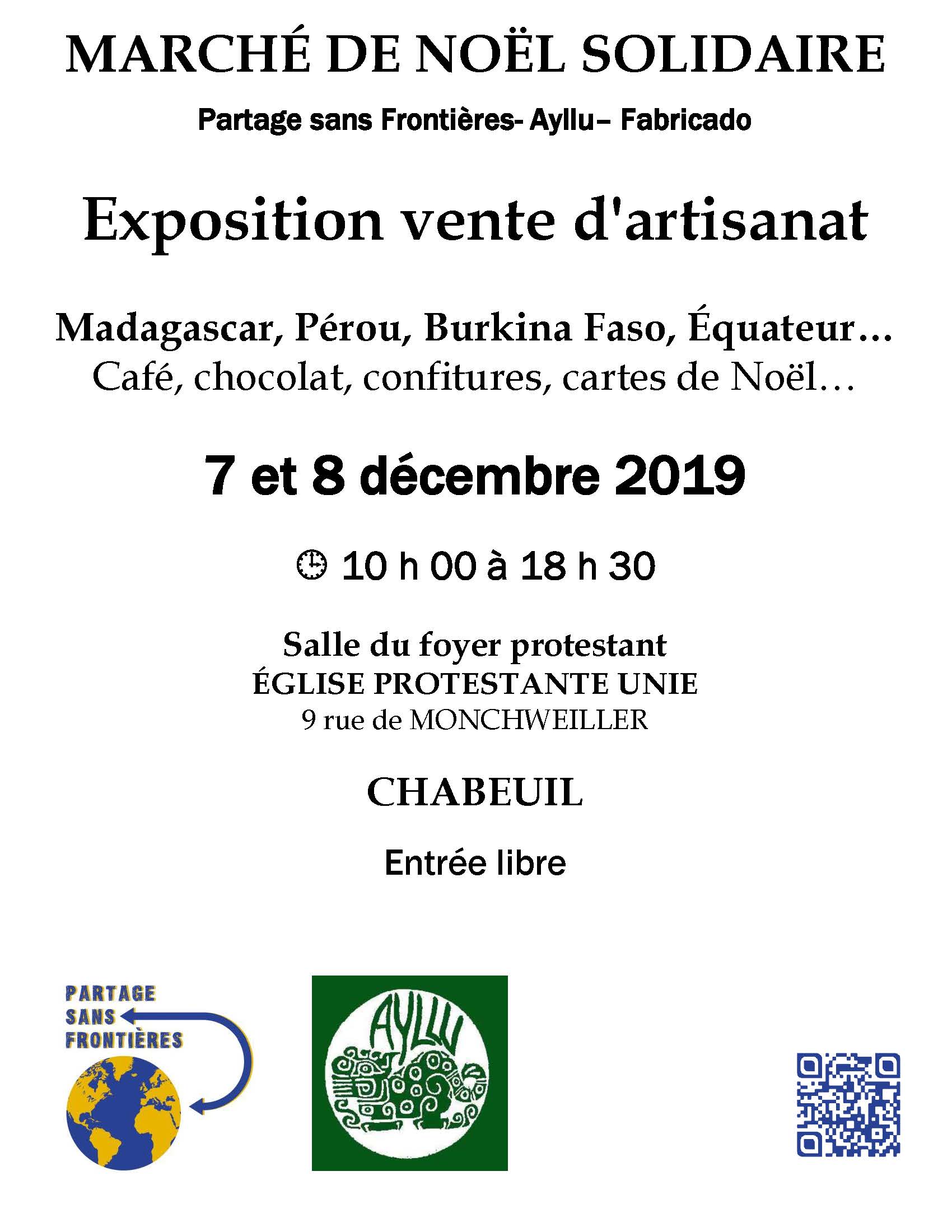 marché solidaire de Noël de Chabeuil