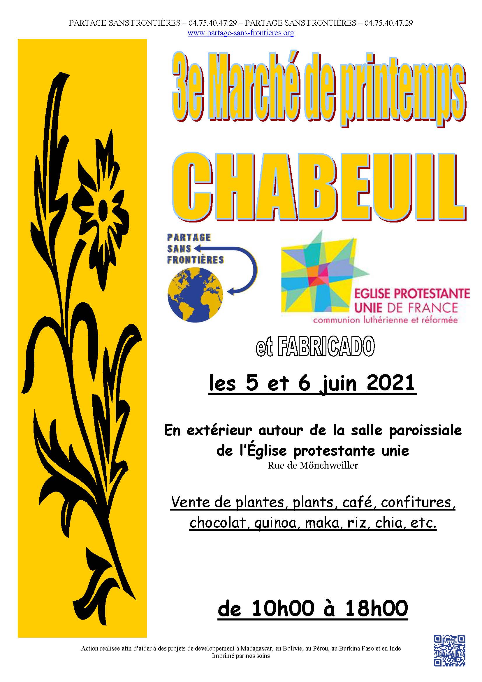 Marché de printemps à Chabeuil, 25e