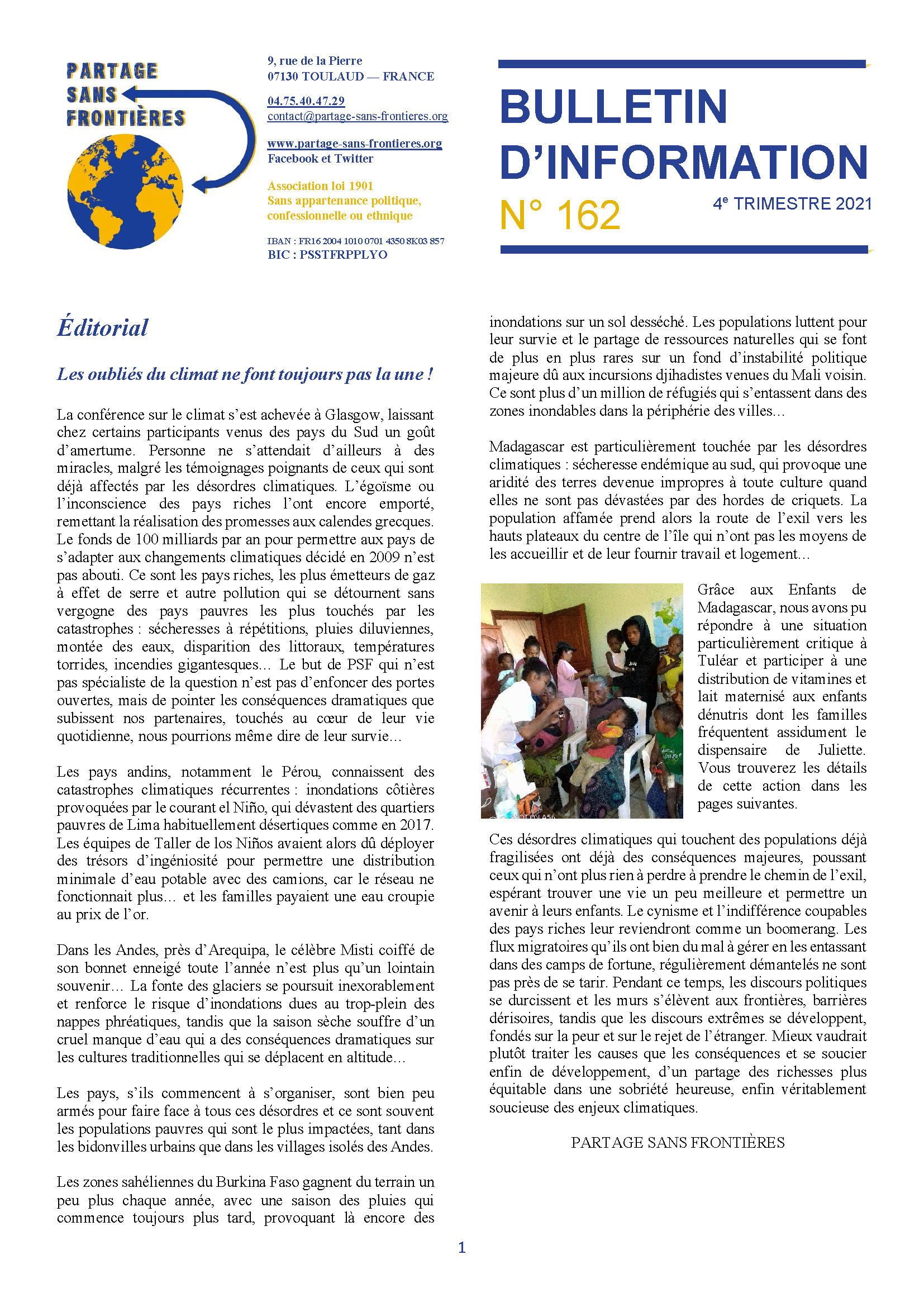 Le bulletin 162 est sorti !