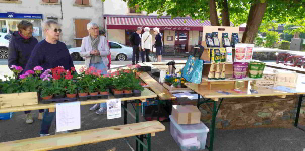 Les photographies du marché de printemps de Mornant