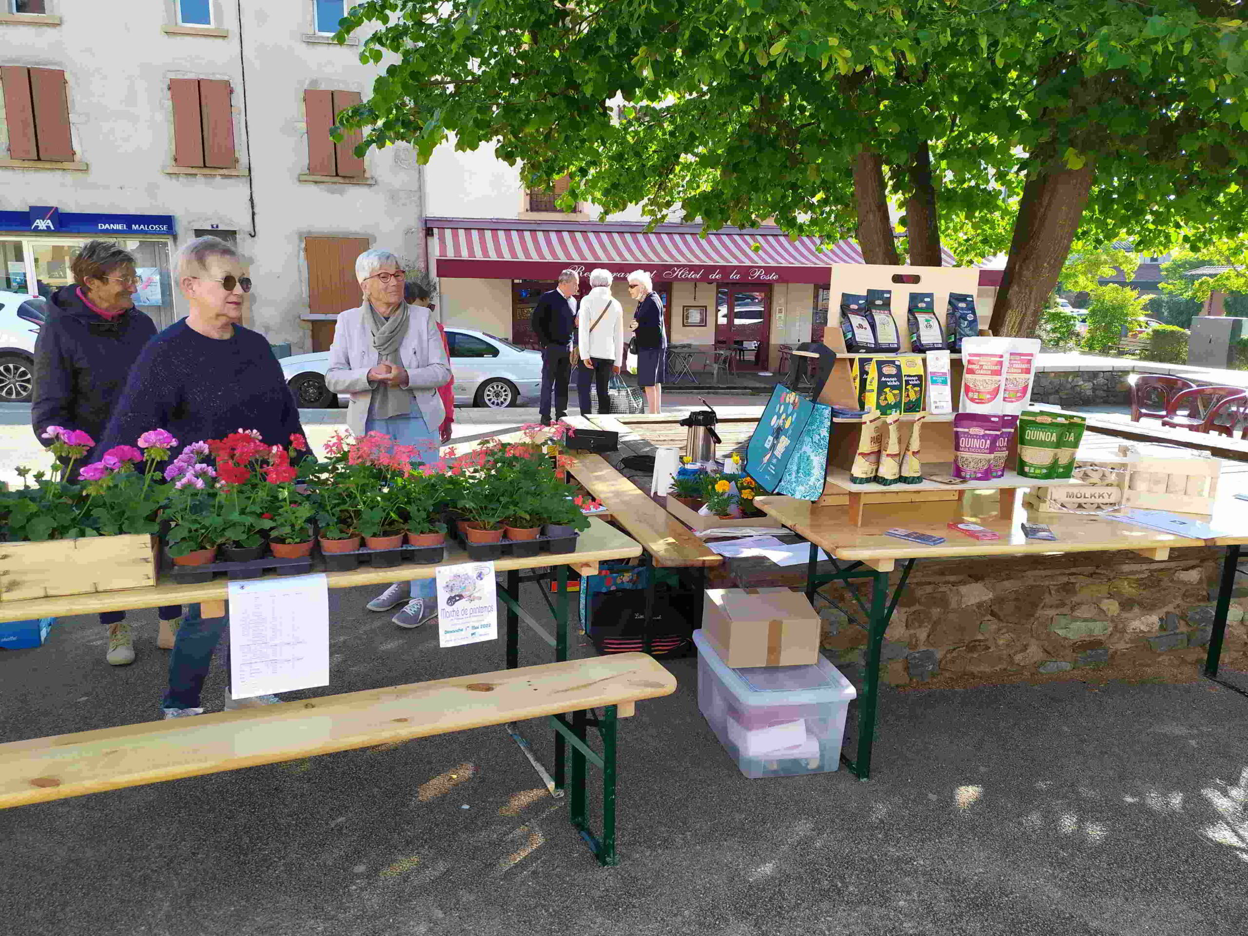 Les photographies du marché de printemps de Mornant