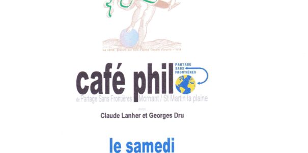 Café Philo de Mornant le 25/03/2017