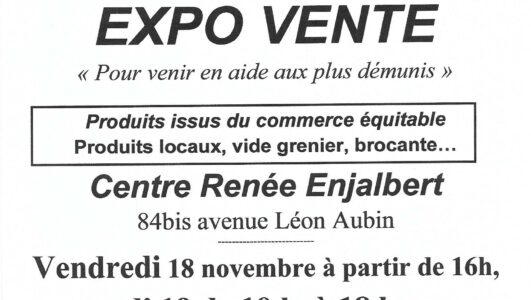 Invitation aux journées de l’Entraide de Livron-sur-Drôme