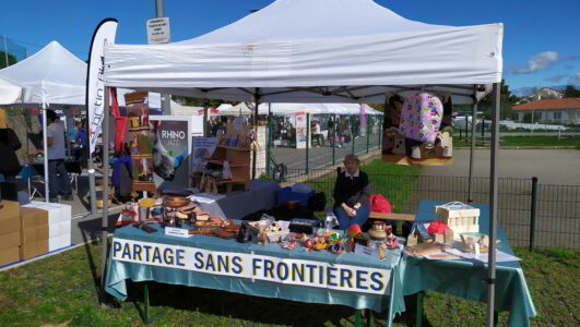 Les photographies du marché des créateurs