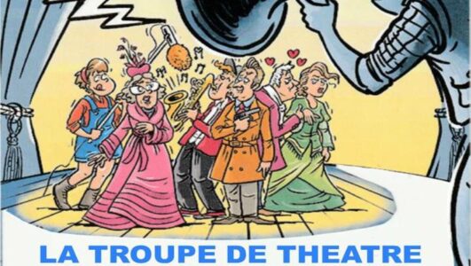 Théâtre à Saint-Martin-la-Plaine : Silence on tourne