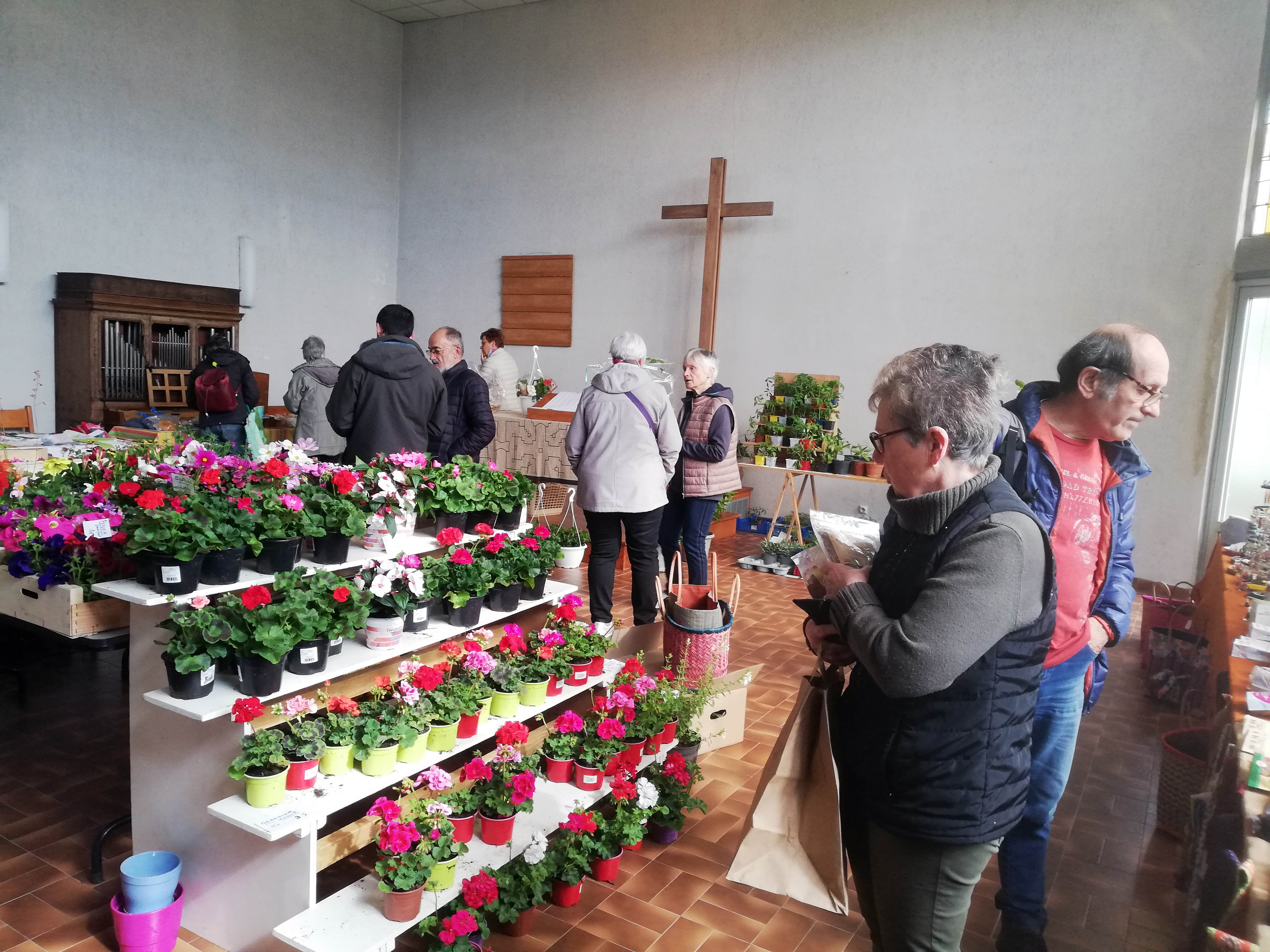 Marché de printemps à Chabeuil en 2023