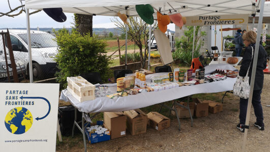 Les photographies du marché de cocagne d’Andancette