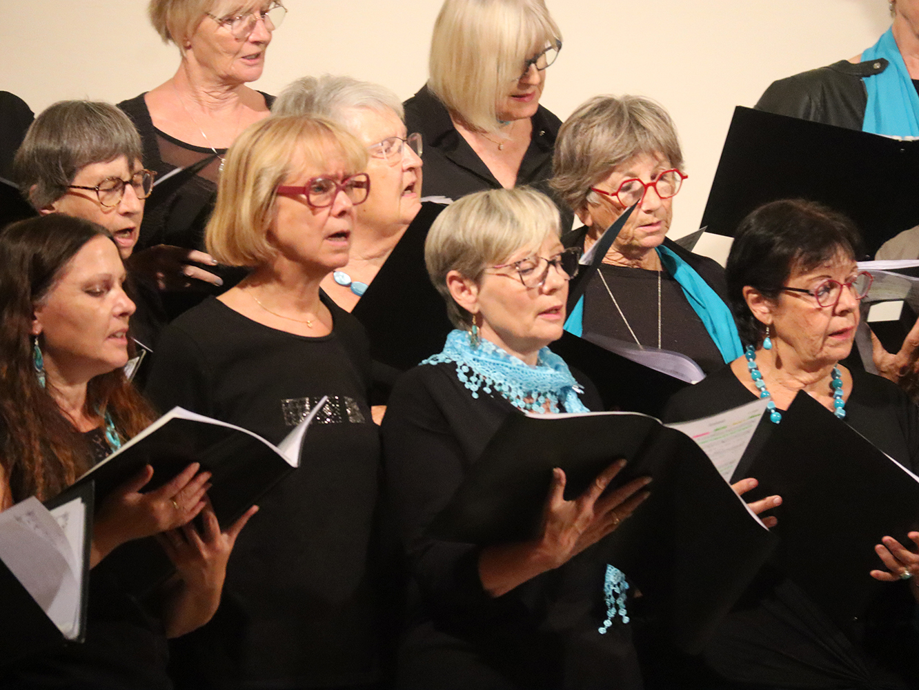 Concert de la chorale de Soyons, "Soyons en choeur" à Châteaudouble au profit de Partage Sans Frontières