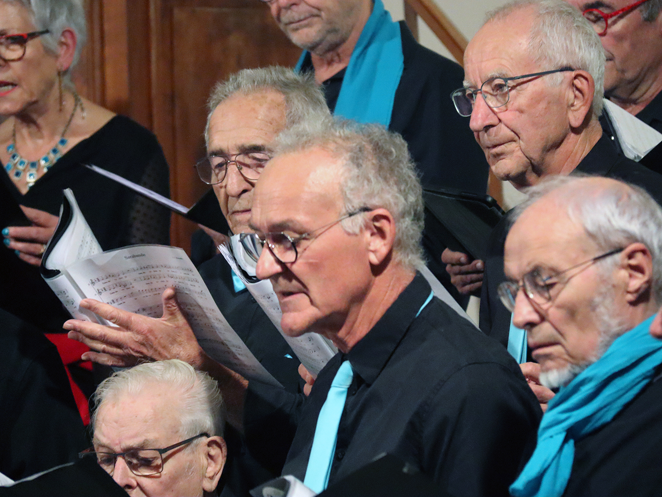 Concert de la chorale de Soyons, "Soyons en choeur" à Châteaudouble au profit de Partage Sans Frontières