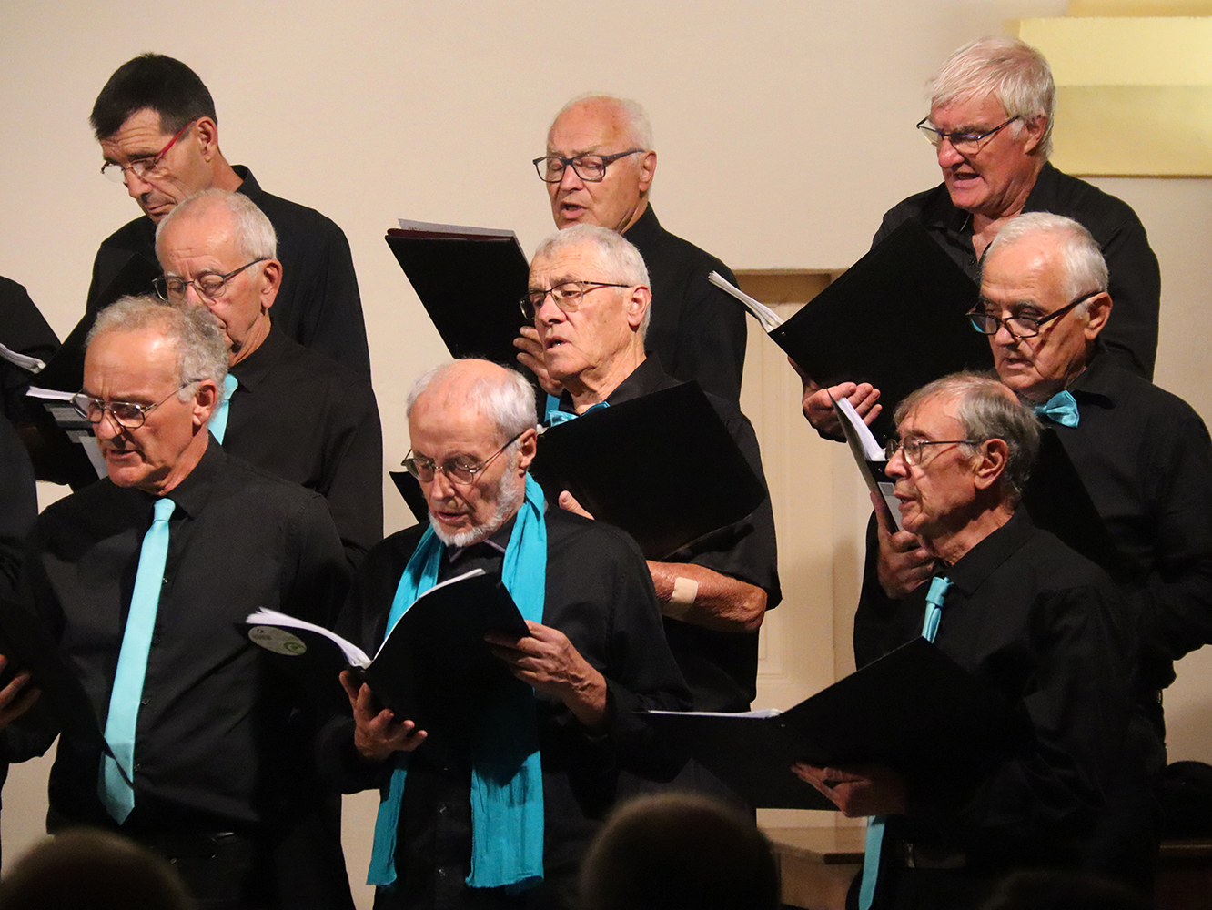 Concert de la chorale de Soyons, "Soyons en choeur" à Châteaudouble au profit de Partage Sans Frontières