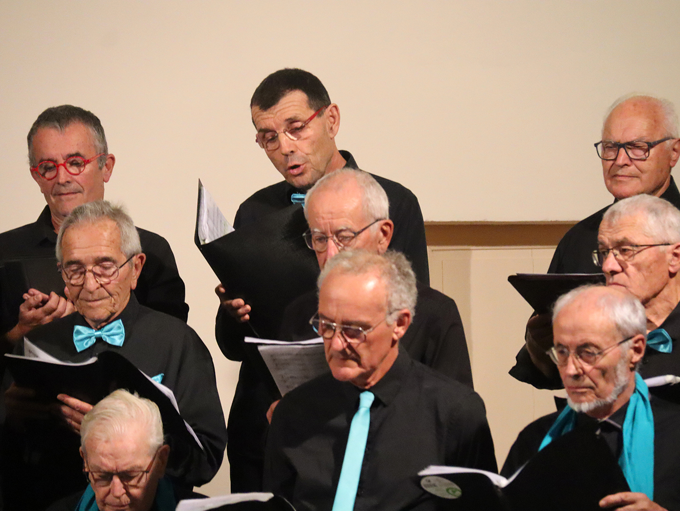 Concert de la chorale de Soyons, "Soyons en choeur" à Châteaudouble au profit de Partage Sans Frontières