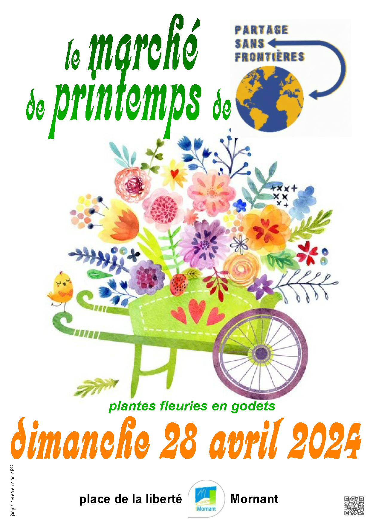 Marché de printemps à Mornant