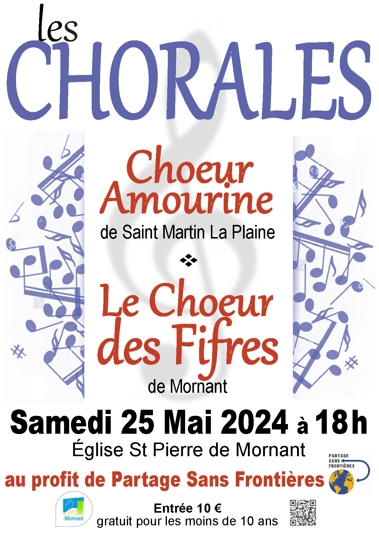 Concert des chorales à Mornant