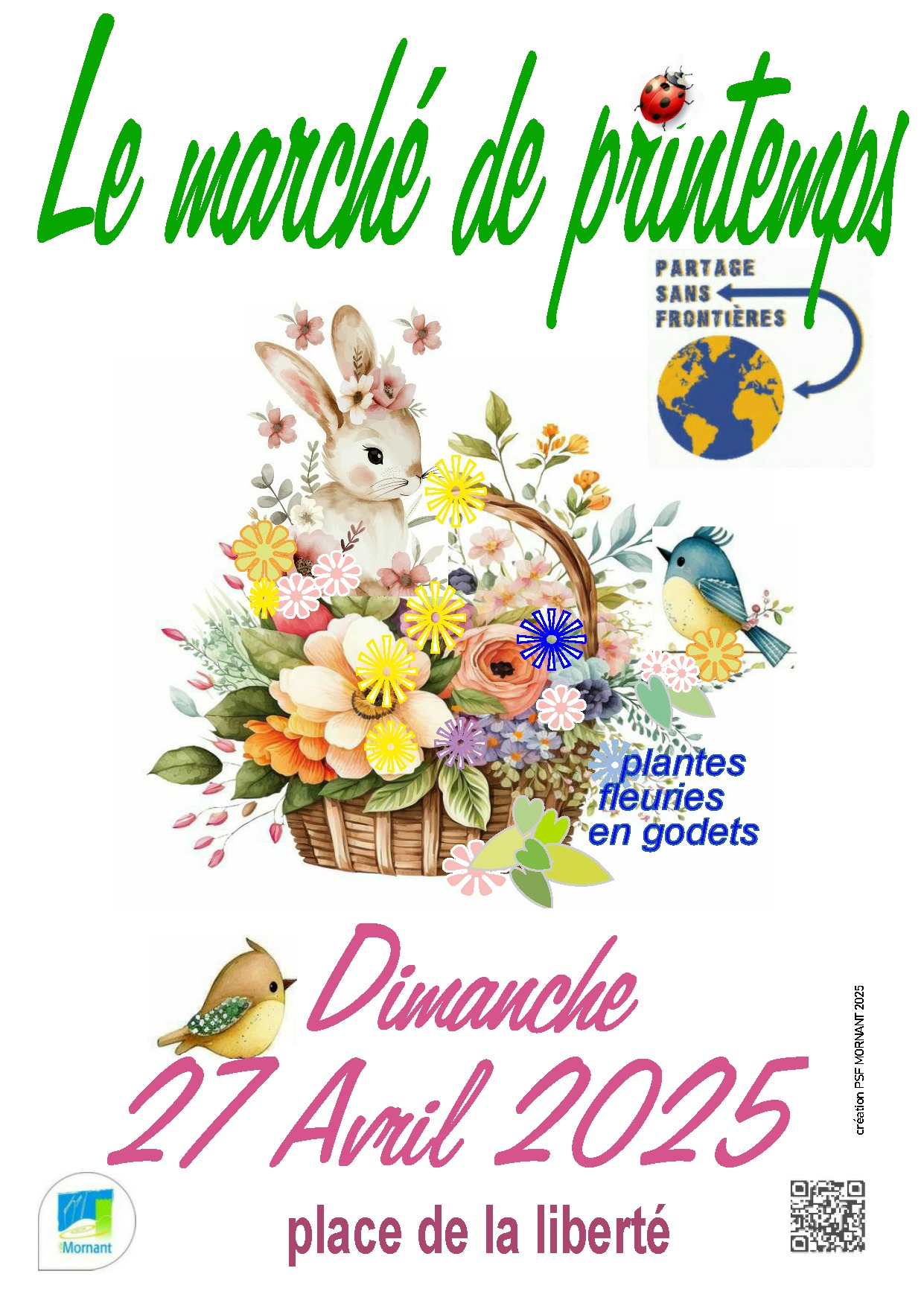 Marché aux fleurs et aux plants de Mornant en 2025