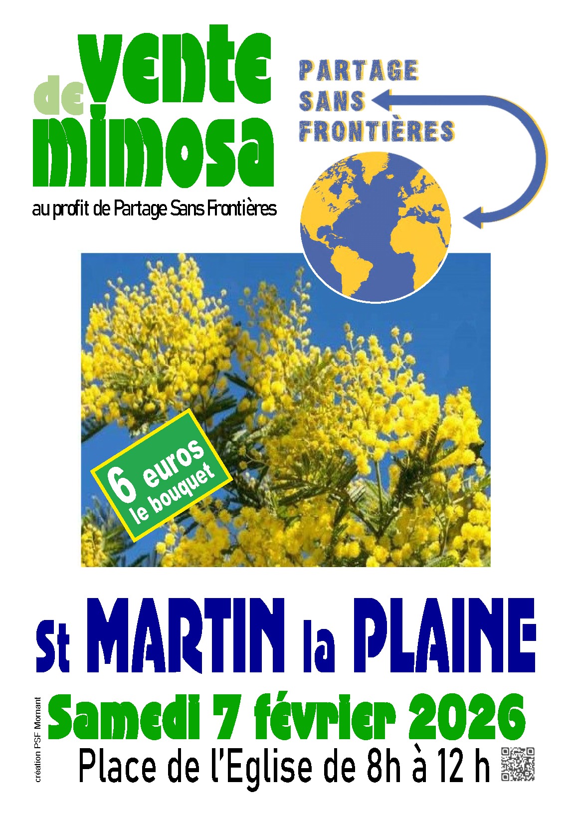 Le mimosa est de retour à Saint-Martin-la-Plaine