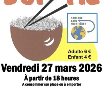 Bol de riz Saint-Martin-la-Plaine 2026